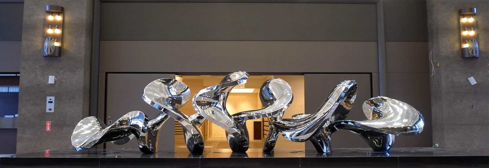 qualità Scultura all'aperto del metallo fabbrica