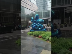 statue del prato inglese e del giardino di 316L ss e cuocere blu delle sculture verniciato