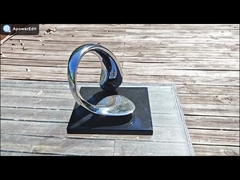 Ornamenti interni in acciaio inossidabile moderno