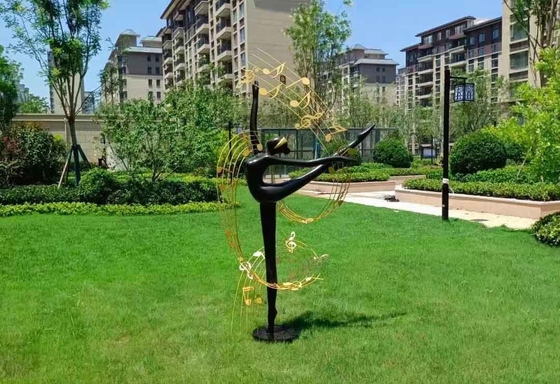 Scultura di rame all'aperto moderna per la decorazione del giardino